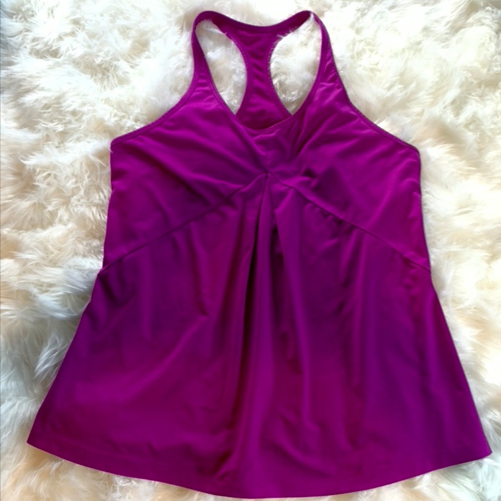 Spaulding drapey workout tank